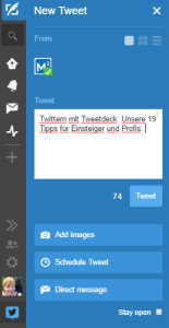 21 Tweetdeck Tipps: Twittern ganz einfach