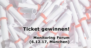 Mit dem MonitoringMatcher zum Monitoring Forum 2017